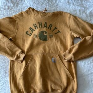 Carhartt Tan Sweatshirt with Logo